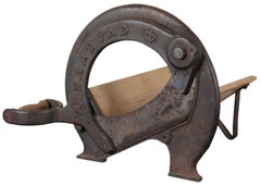 Antique Danish Raadvad 294 Bread Slicer Cutter Kitchen Farmhouse Guillotine