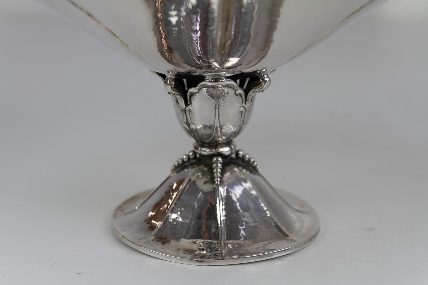 Antique Danish Silver Bowl, 1920s. For Sale 1