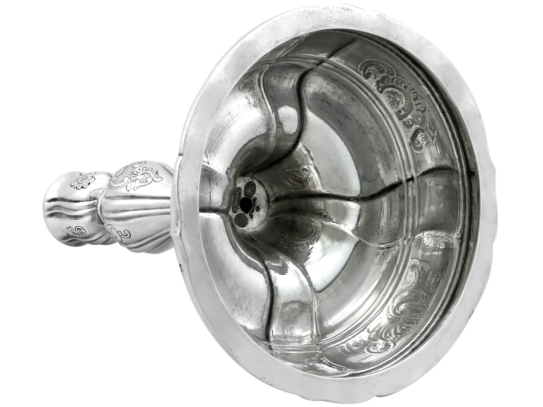 Antico portacandele danese in argento di Georg Jensen in vendita 2