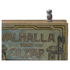 Antique Danish Silver Owl Bookmark by Hugo Grün