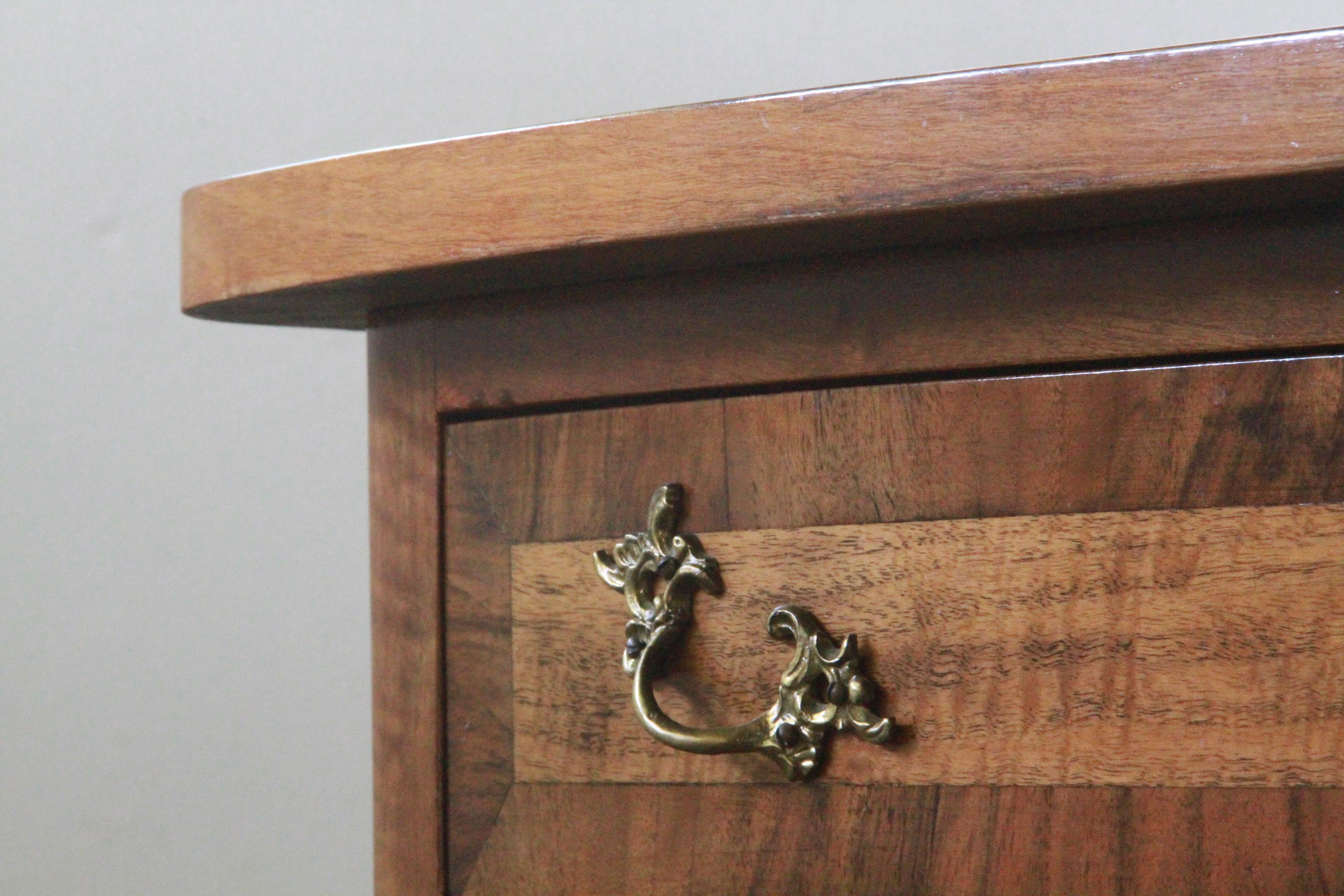 Antique Danish Small Dresser, Cabinet Baroque 6