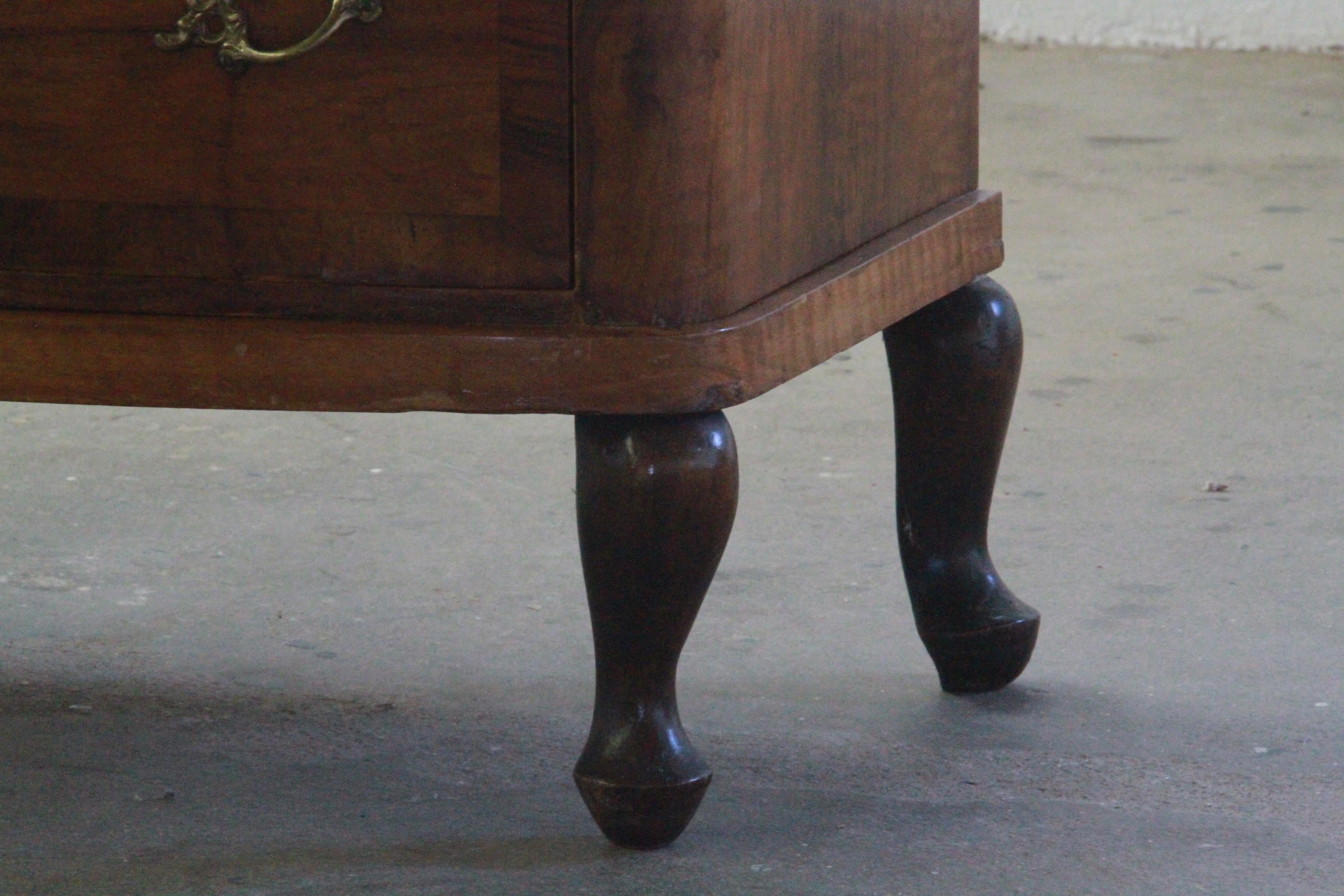 Antique Danish Small Dresser, Cabinet Baroque 2