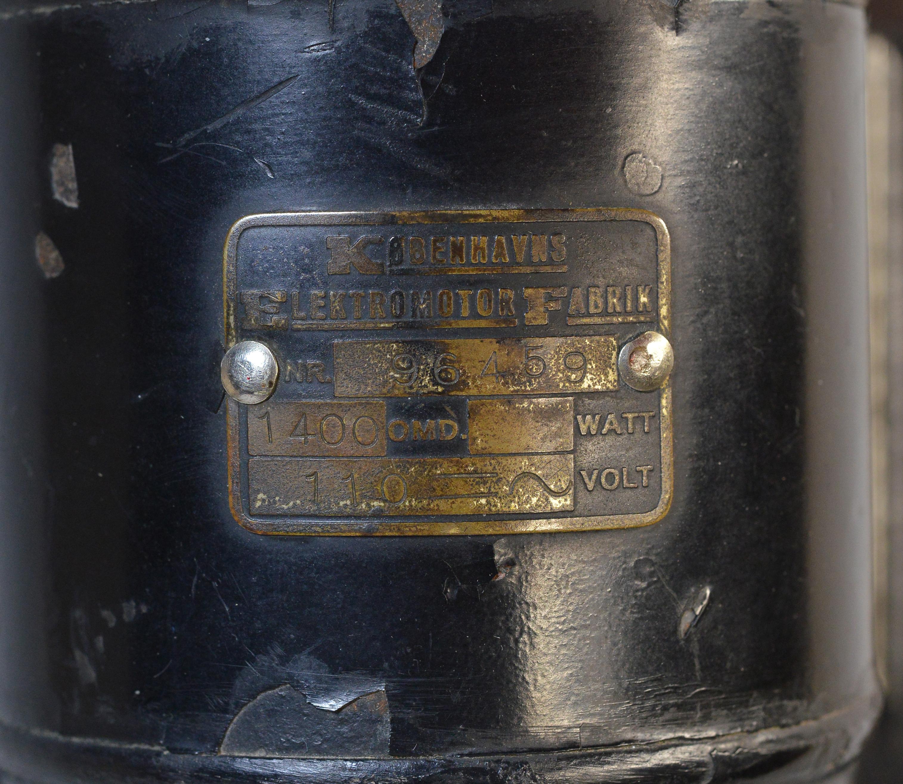 Antique Danish SNTS Morse Telegraph Register Wheatstone transmitter w motor For Sale 3