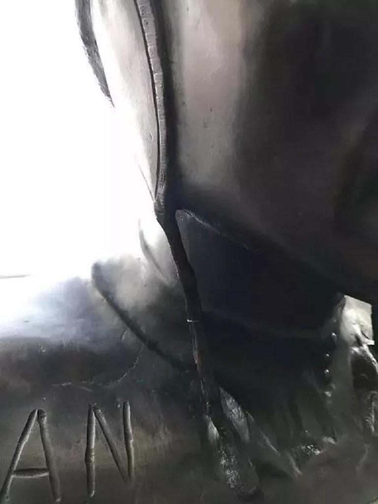Ancienne sculpture de buste en bronze de Dante Alighieri Grand Tour sur socle en marbre Bon état - En vente à Philadelphia, PA