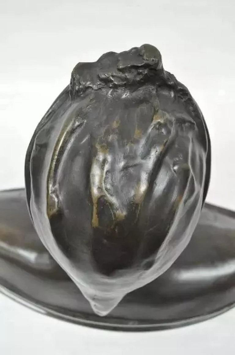 Bronze Ancienne sculpture de buste en bronze de Dante Alighieri Grand Tour sur socle en marbre en vente