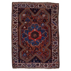 Antique Dark Toned Persian Shiraz