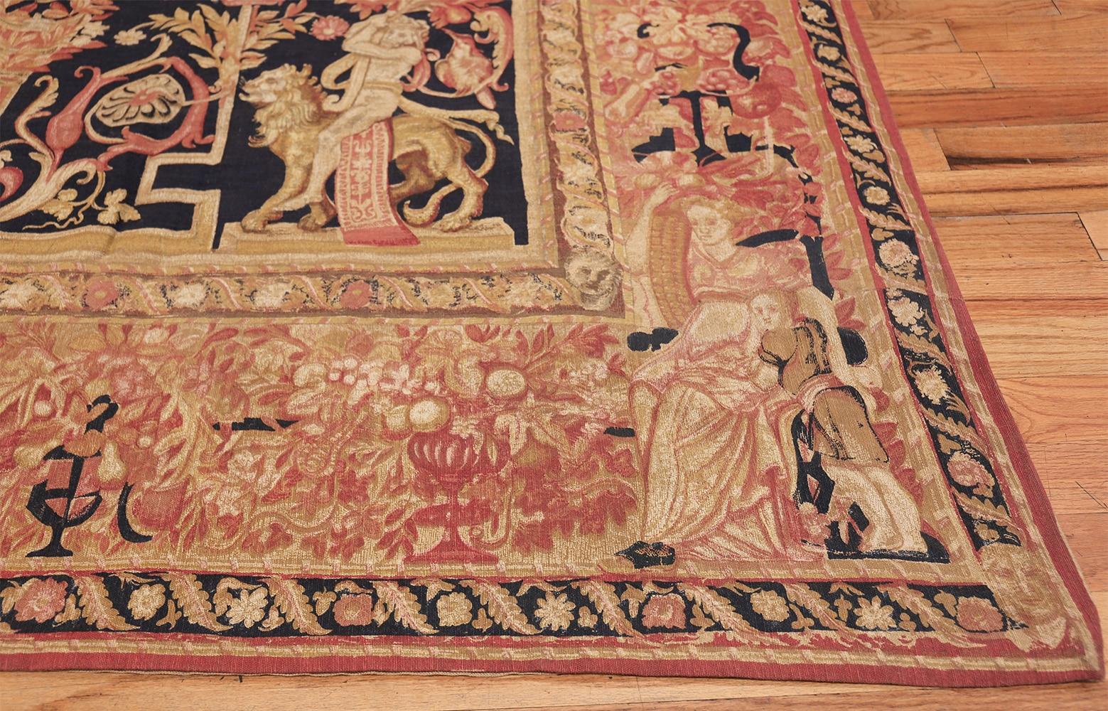 Wool Nazmiyal Antique D'Art De Rambouillet Edition French Tapestry. 9' 9