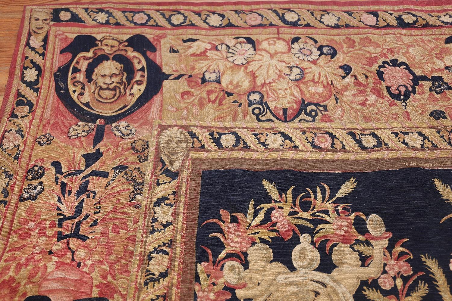 Nazmiyal Antique D'Art De Rambouillet Edition French Tapestry. 9' 9