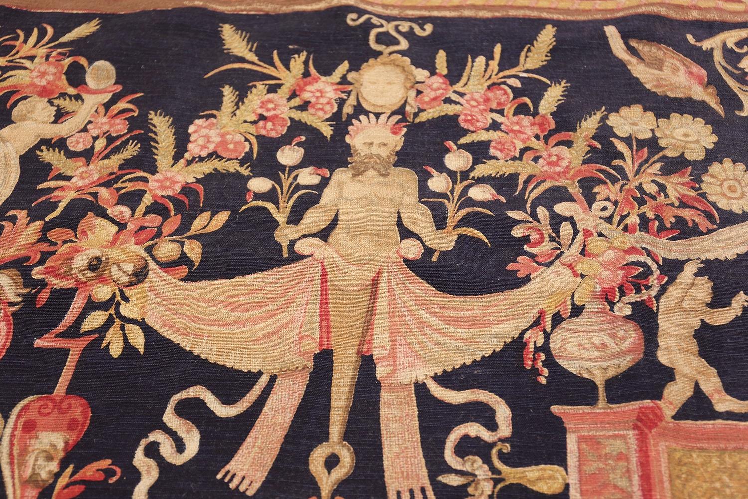 20th Century Nazmiyal Antique D'Art De Rambouillet Edition French Tapestry. 9' 9
