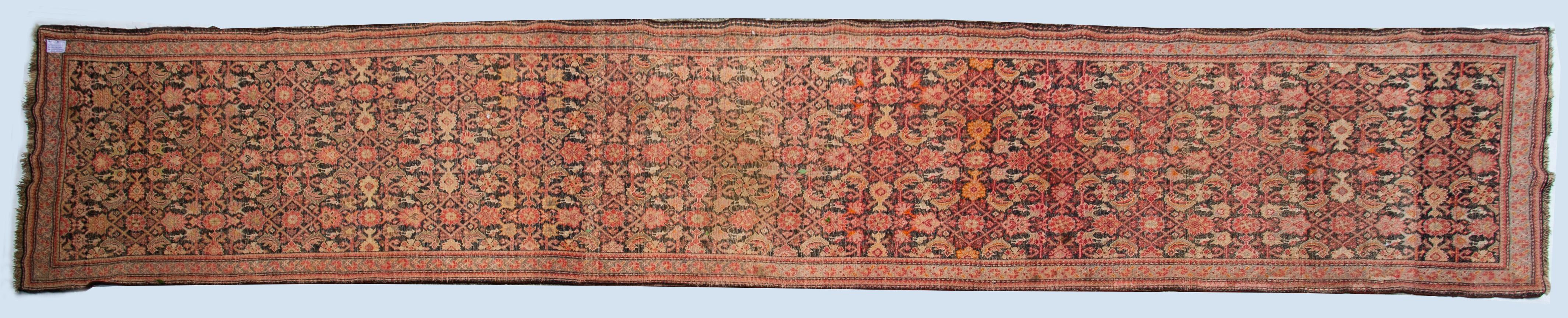 Other Antique  Karebagh Shusha Runner Dated and Signed For Sale