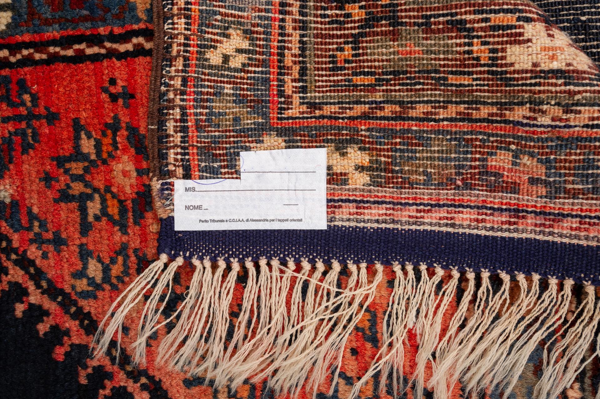 Other Antique Dated GENDJEH Caucasian Carpet For Sale