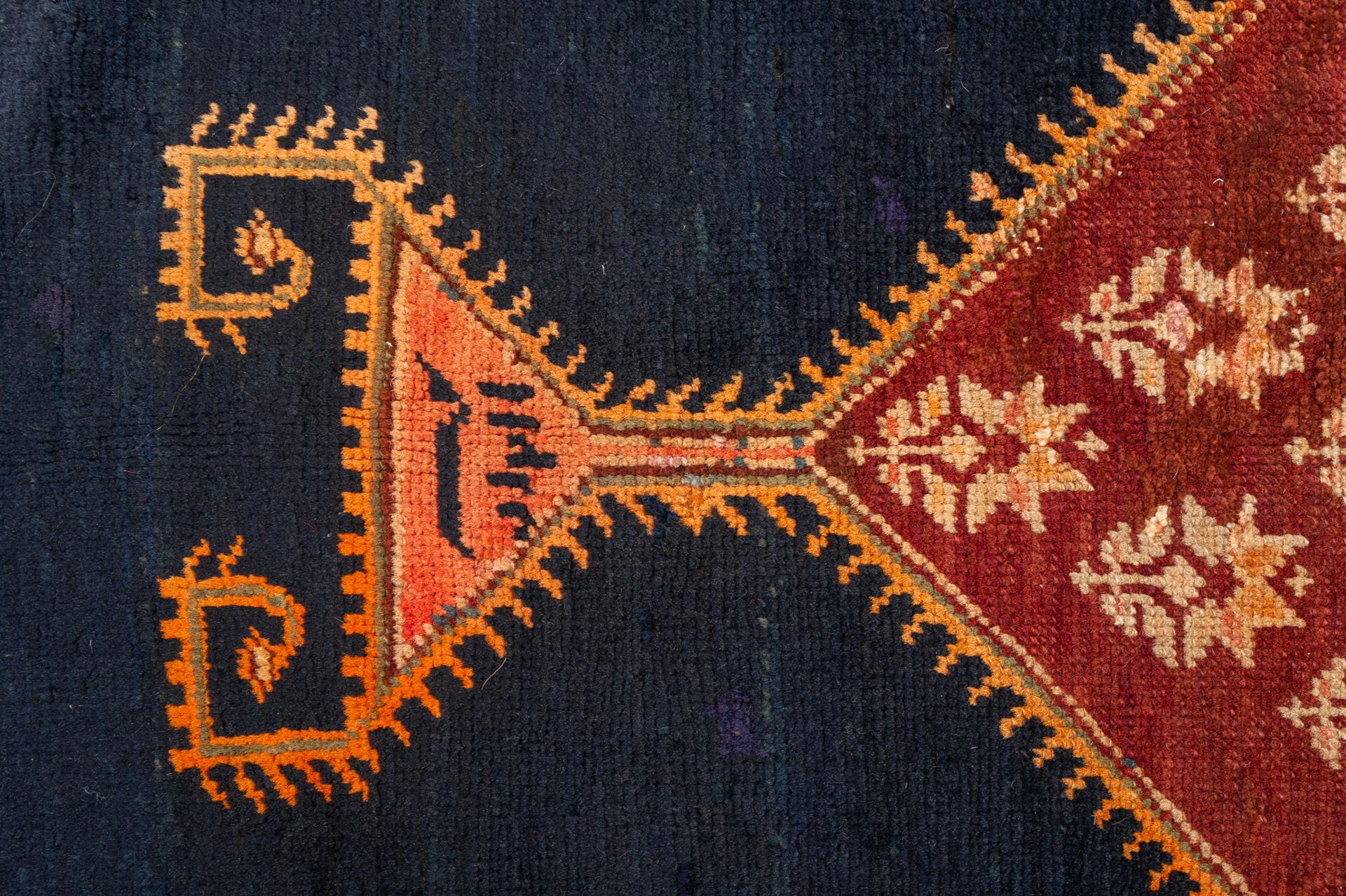 Antiker kaukasischer GENDJEH-Teppich, datiert GENDJEH (20. Jahrhundert) im Angebot