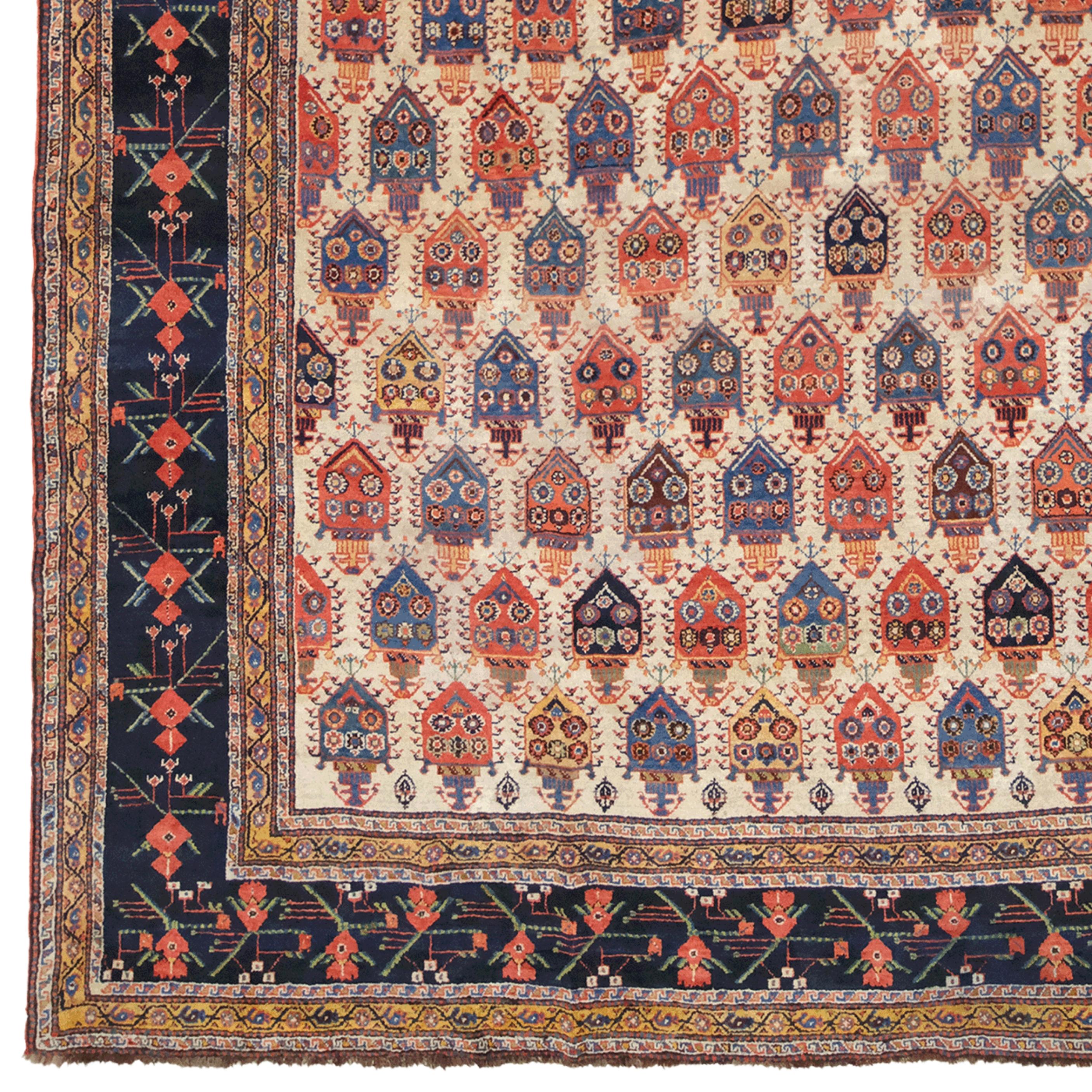 Tapis ancien du Nord-Ouest datant de 1854

Ce magnifique tapis ancien du Nord-Ouest date de 1854 et se distingue par sa riche valeur historique et artistique. Le tapis se distingue par ses motifs uniques et sa fabrication artisanale et constitue un