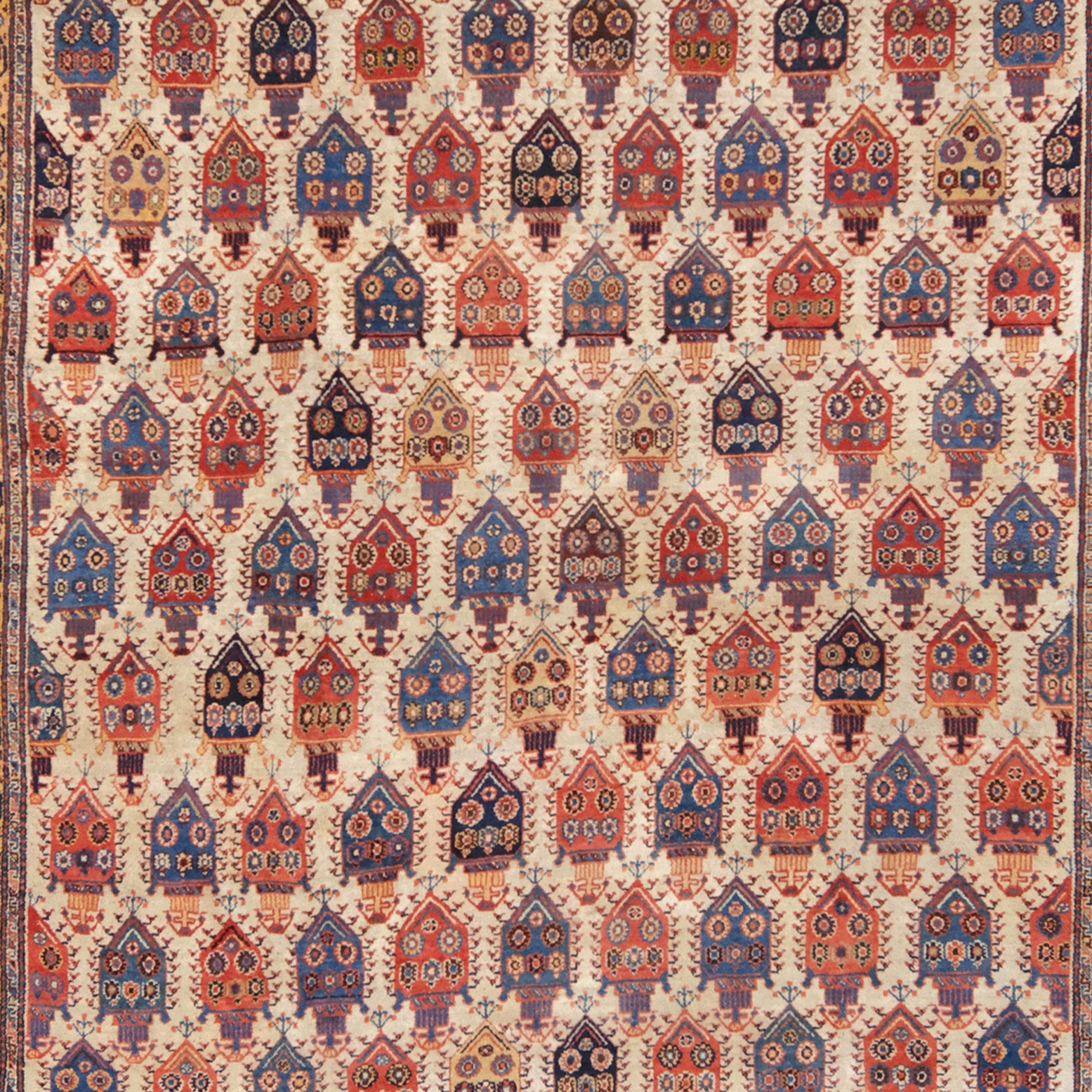Perse Tapis ancien du Nord-Ouest - Tapis ancien, Tapis ancien en laine en vente