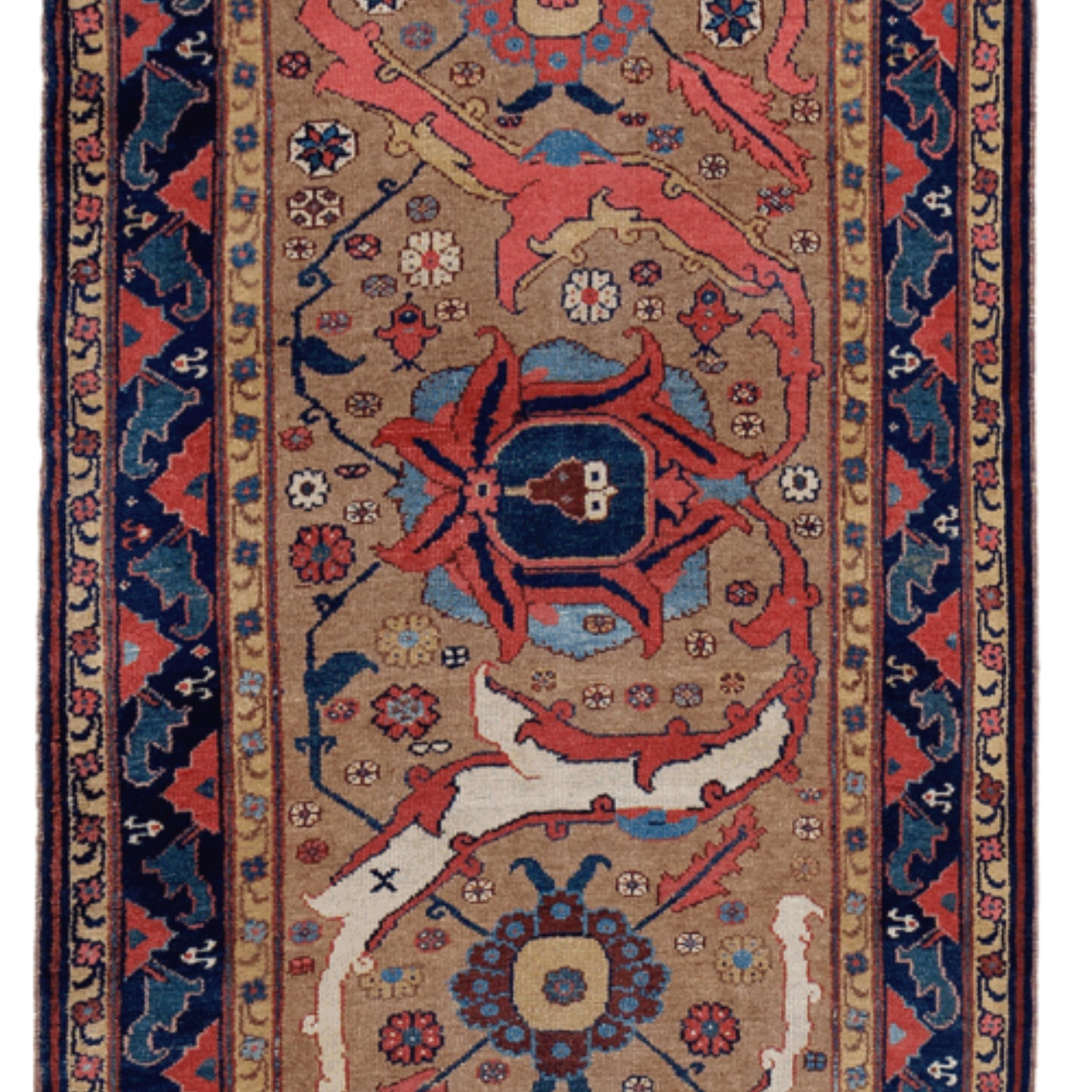 Persiano Corridore antico datato del Nord-Ovest in vendita