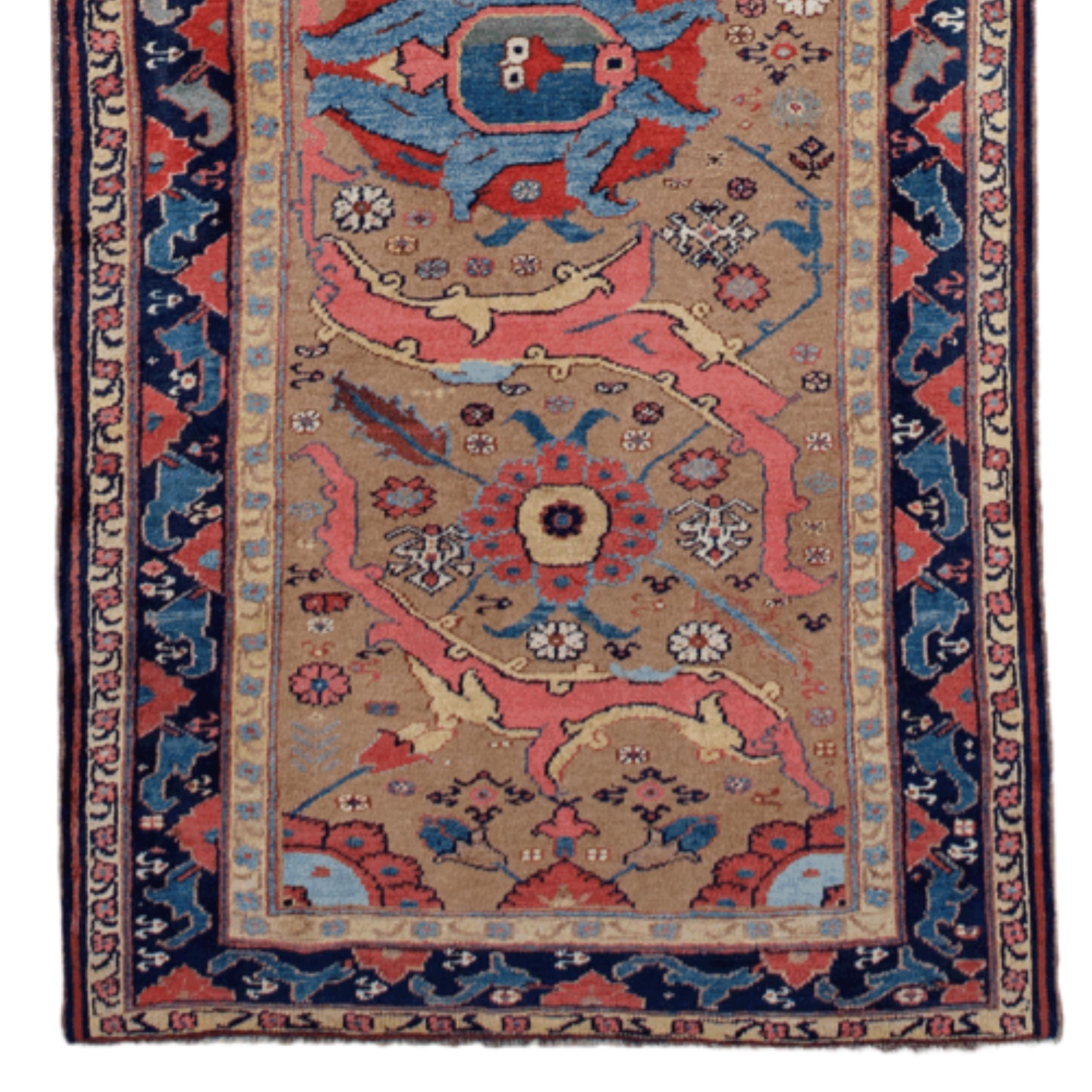 XIX secolo Corridore antico datato del Nord-Ovest in vendita