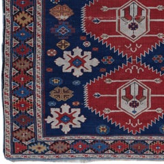 Antique Dated Shirvan Karagashli Rug - Date of 1907