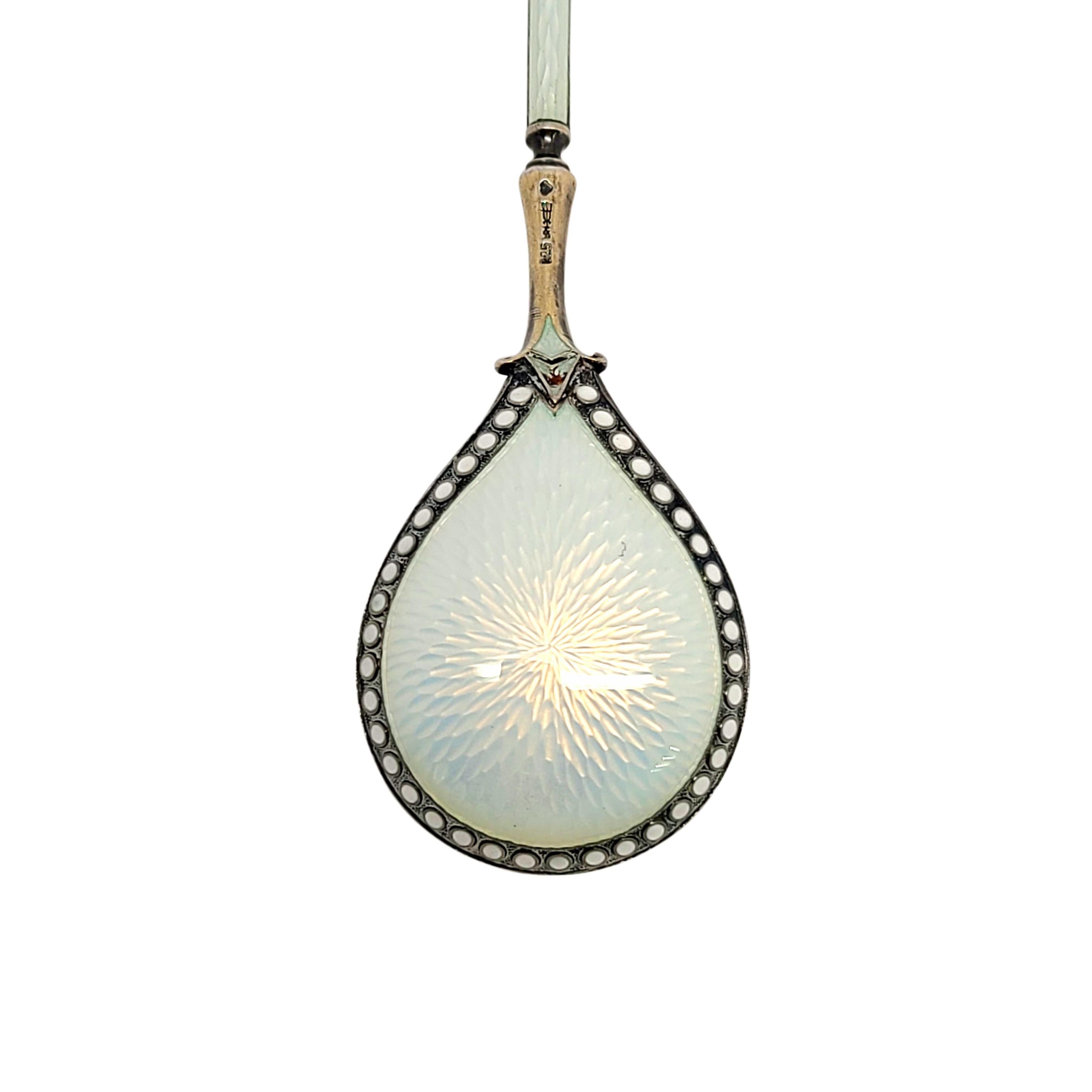 Women's or Men's Antique David Andersen Norway Sterling Silver Enamel Spoon