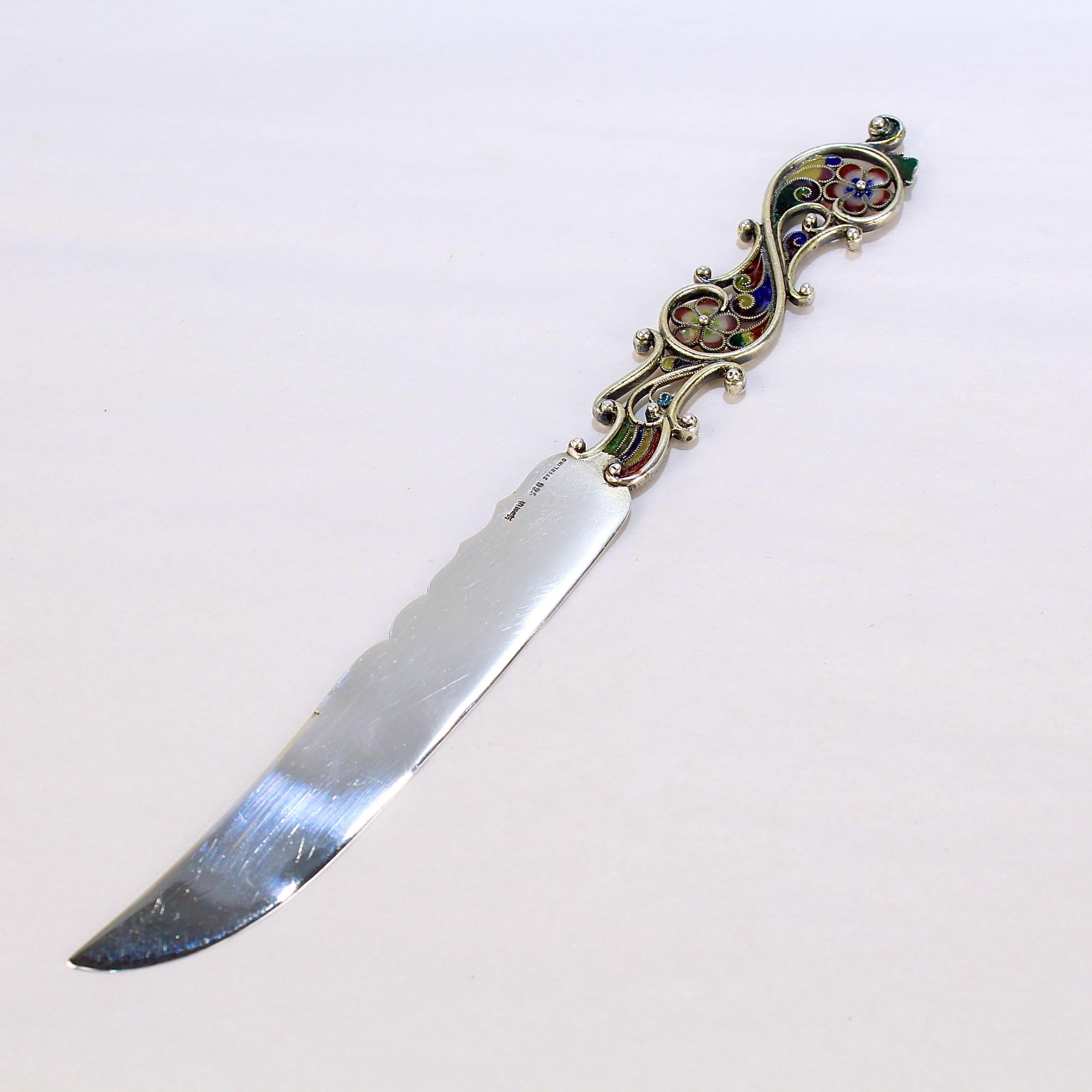 jeweled letter opener