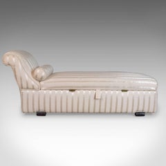 Antique Day Bed, English, Victorian Recliner, Chaise Longue, circa 1900