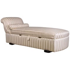 Antique Day Bed, English, Victorian Recliner, Chaise Longue, circa 1900