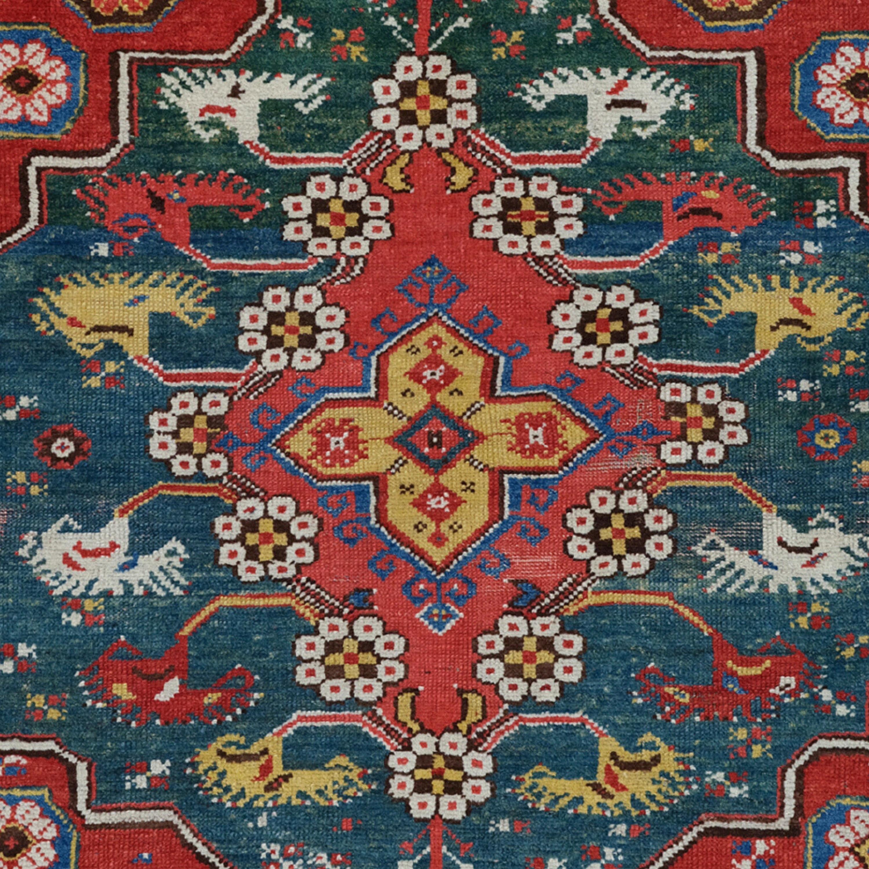 Turkish Antique Dazkiri Rug - 19th Century Anatolian Dazkiri Rug, Antique Rug For Sale