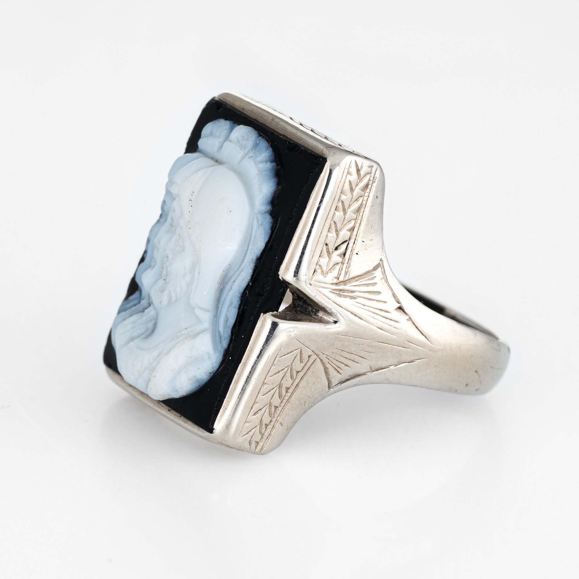 male cameo ring