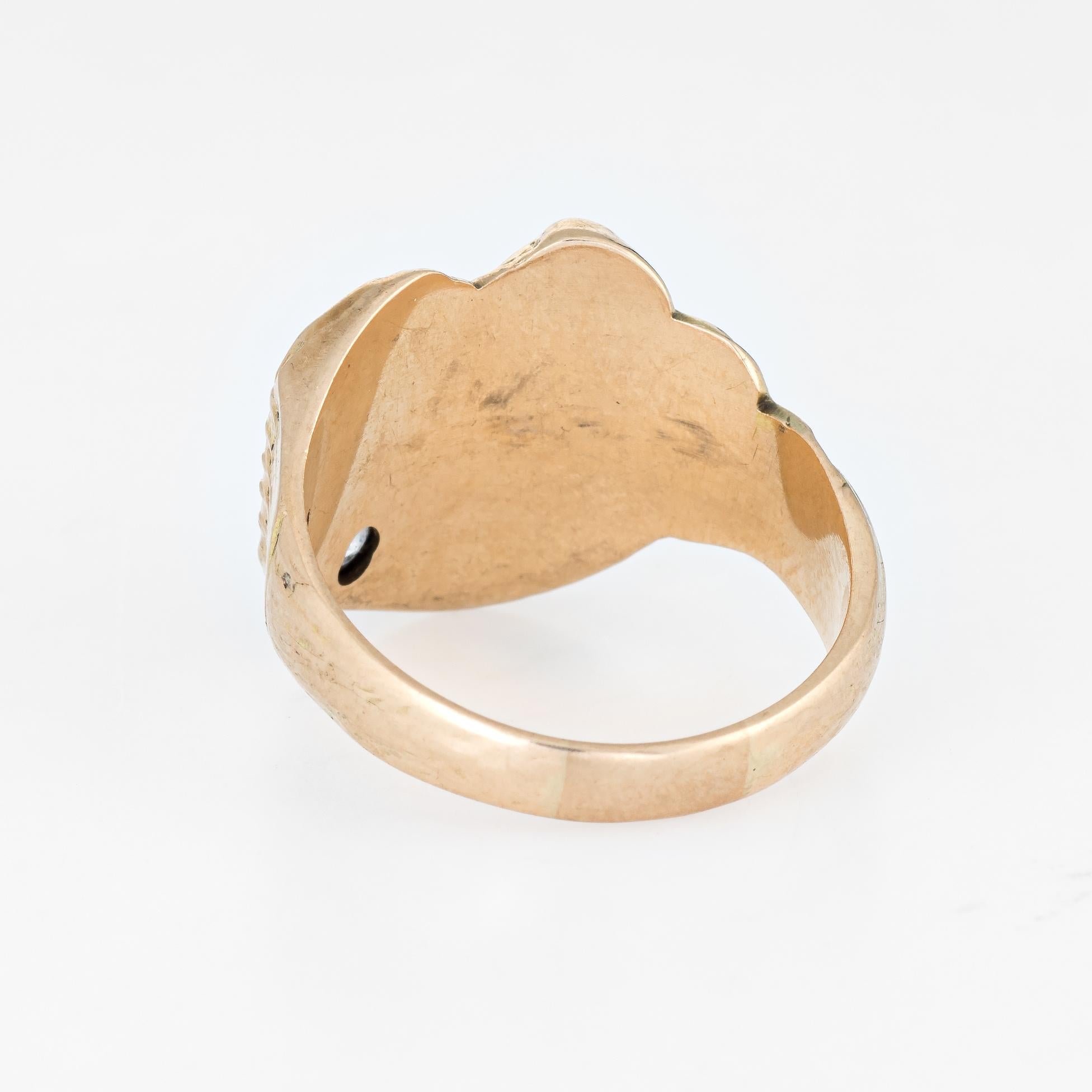 mermaid signet ring