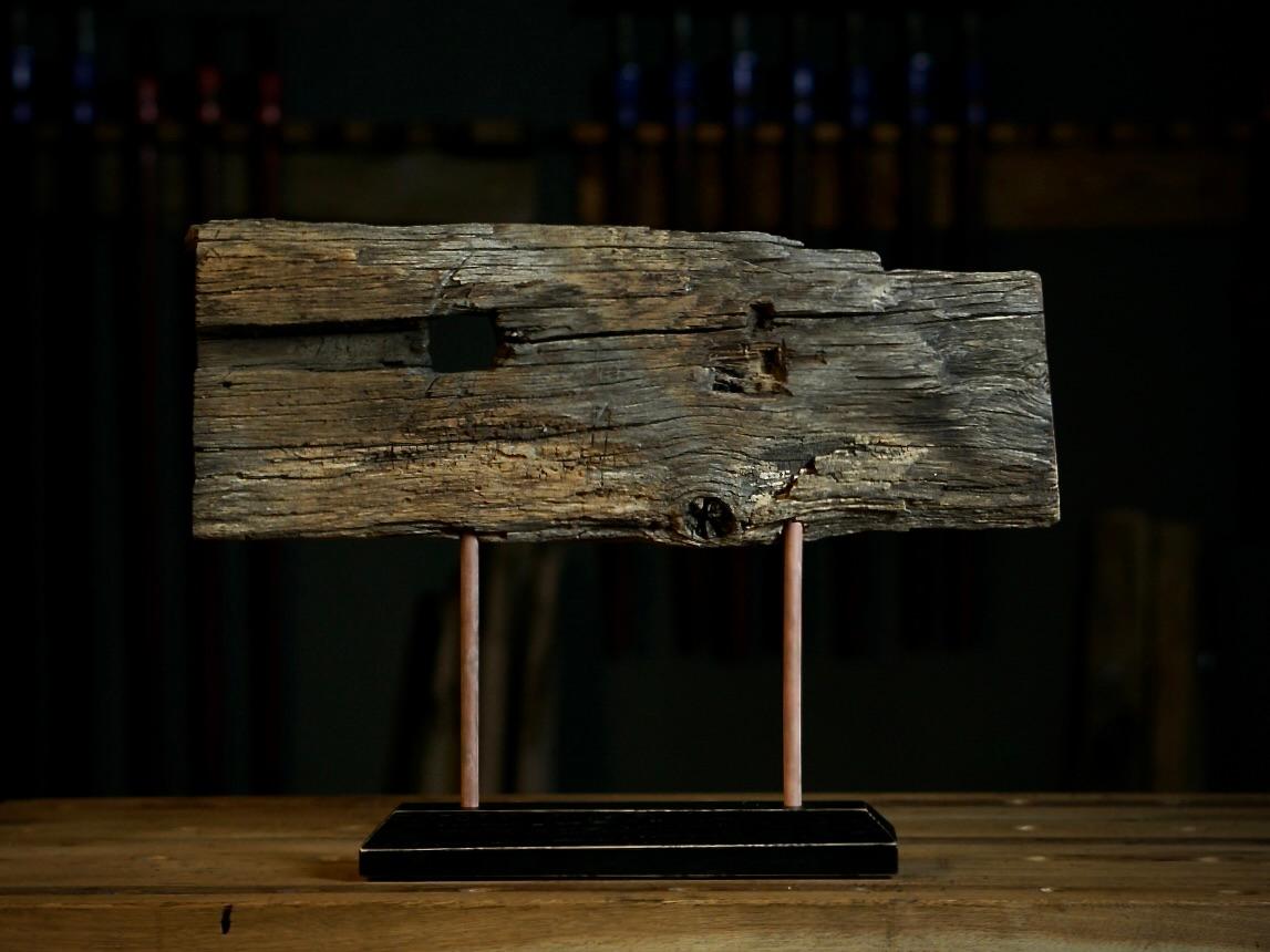 Accent décoratif ancien en chêne du 19e siècle en vente 2