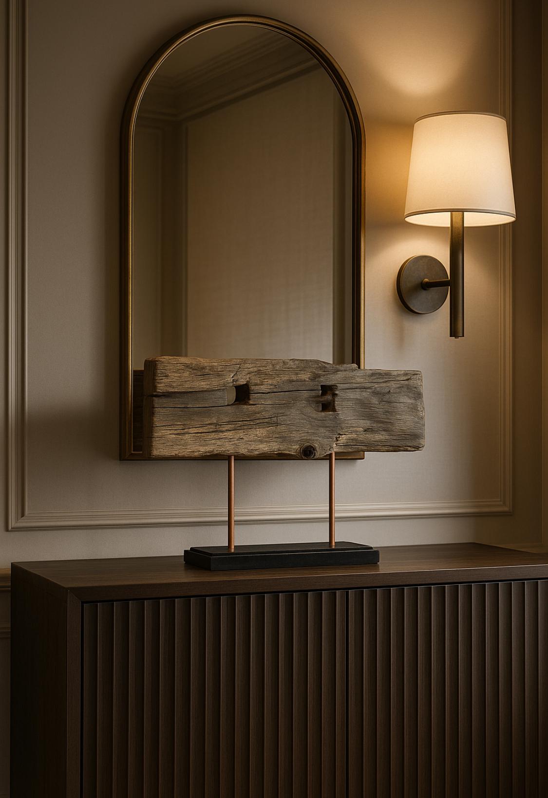 Accent décoratif ancien en chêne du 19e siècle en vente 6