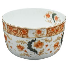 Antique Decorative Bowl, Continental, Ceramic, Serving Dish, Victorian, C.1900