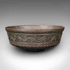 Antique Decorative Bowl, Japanese, Bronze Censer, Edo Period, Georgian, C.1750