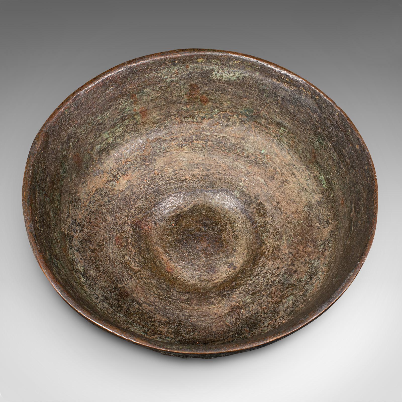 Antique Decorative Bowl, Japanese, Bronze Censer, Edo Period, Georgian, C.1750 For Sale 2