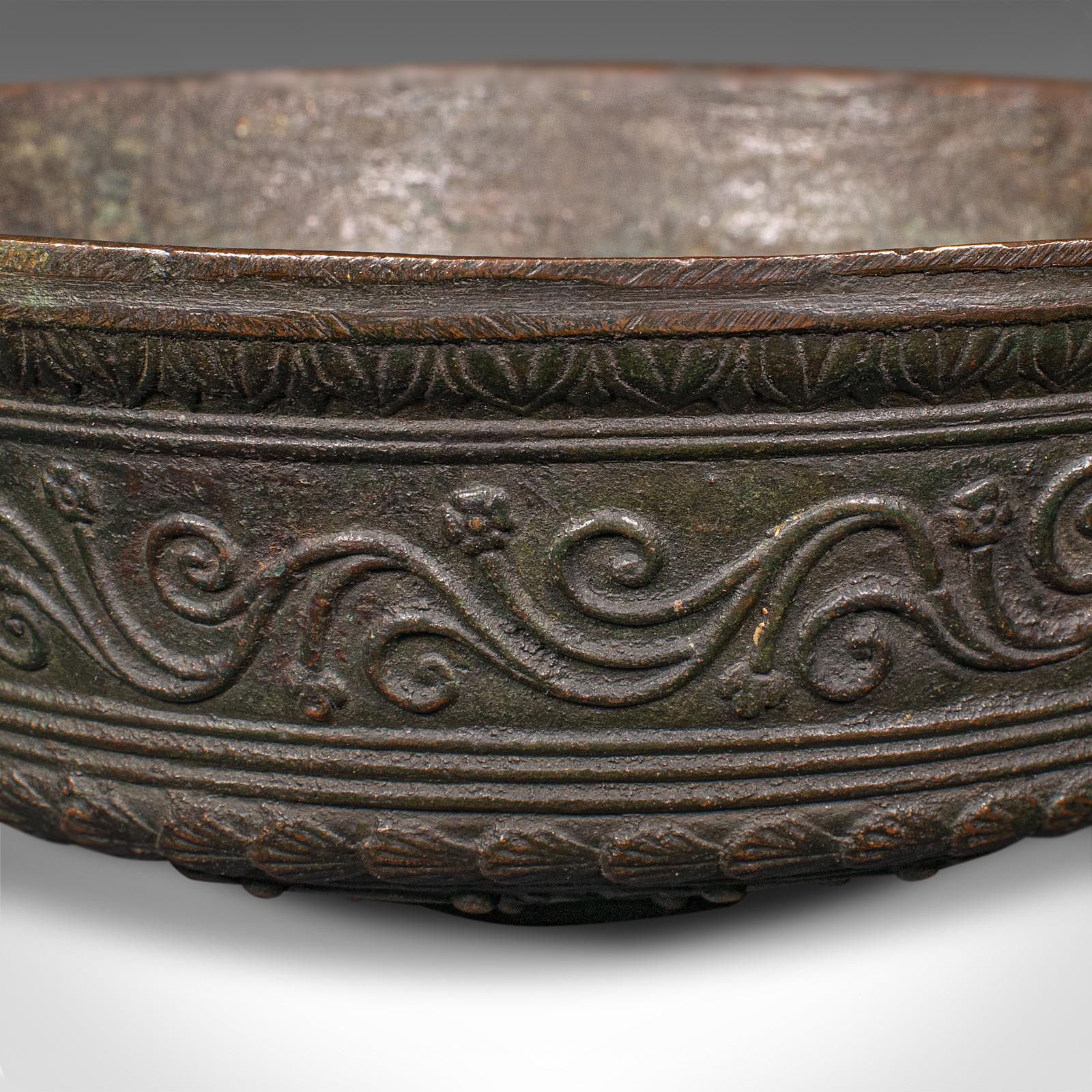 Antique Decorative Bowl, Japanese, Bronze Censer, Edo Period, Georgian, C.1750 For Sale 5