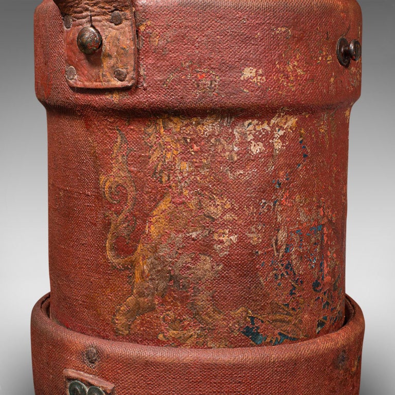 Antiker dekorativer Eimer, englisch, Segeltuch, Leder, Log Bin, Aufbewahrung,  Edwardian im Angebot bei 1stDibs Deutschland | segeltuch englisch, eimer  auf englisch, aufbewahrung englisch