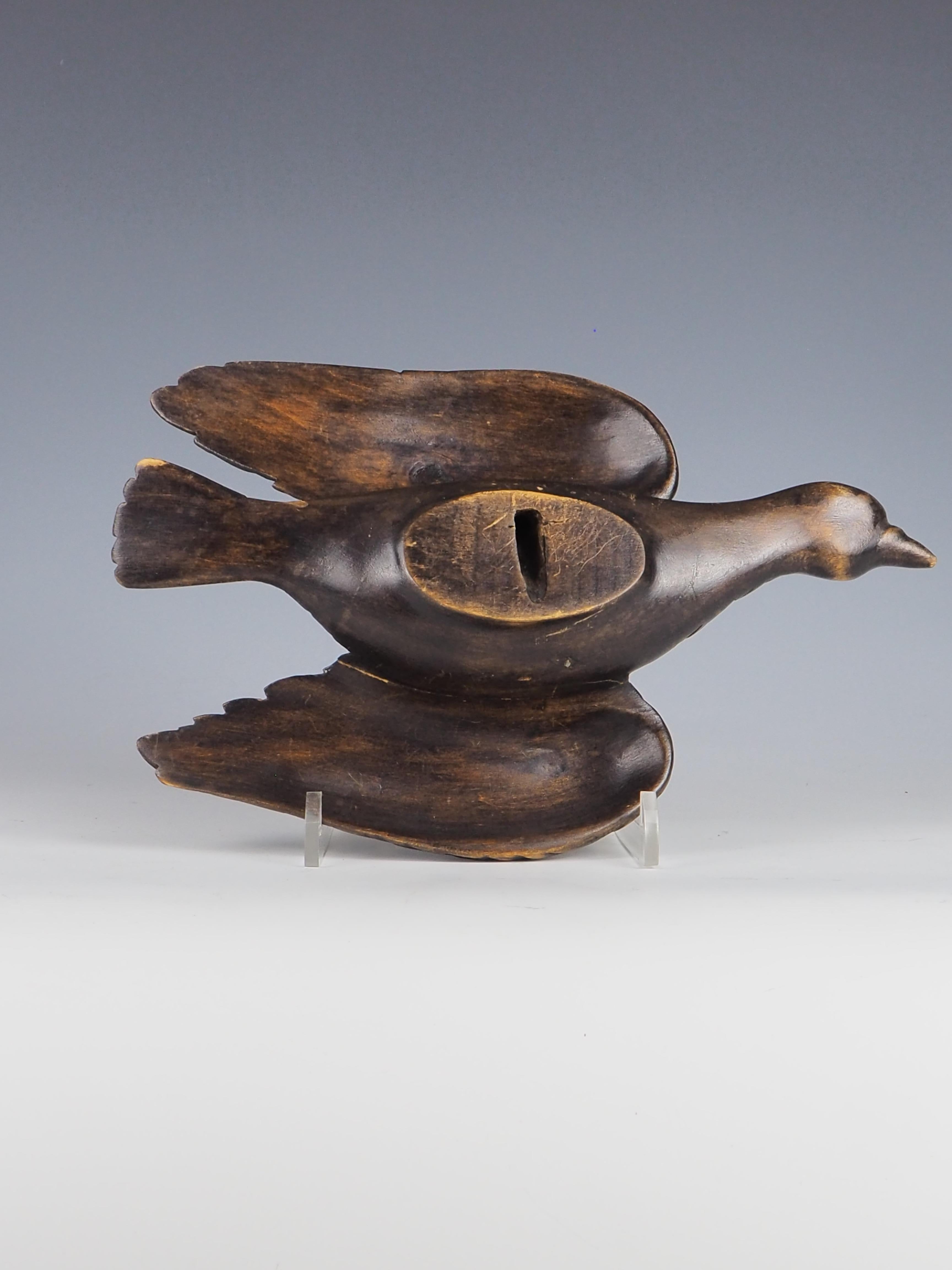 19th Century Antique Decorative Carved Bird For Sale