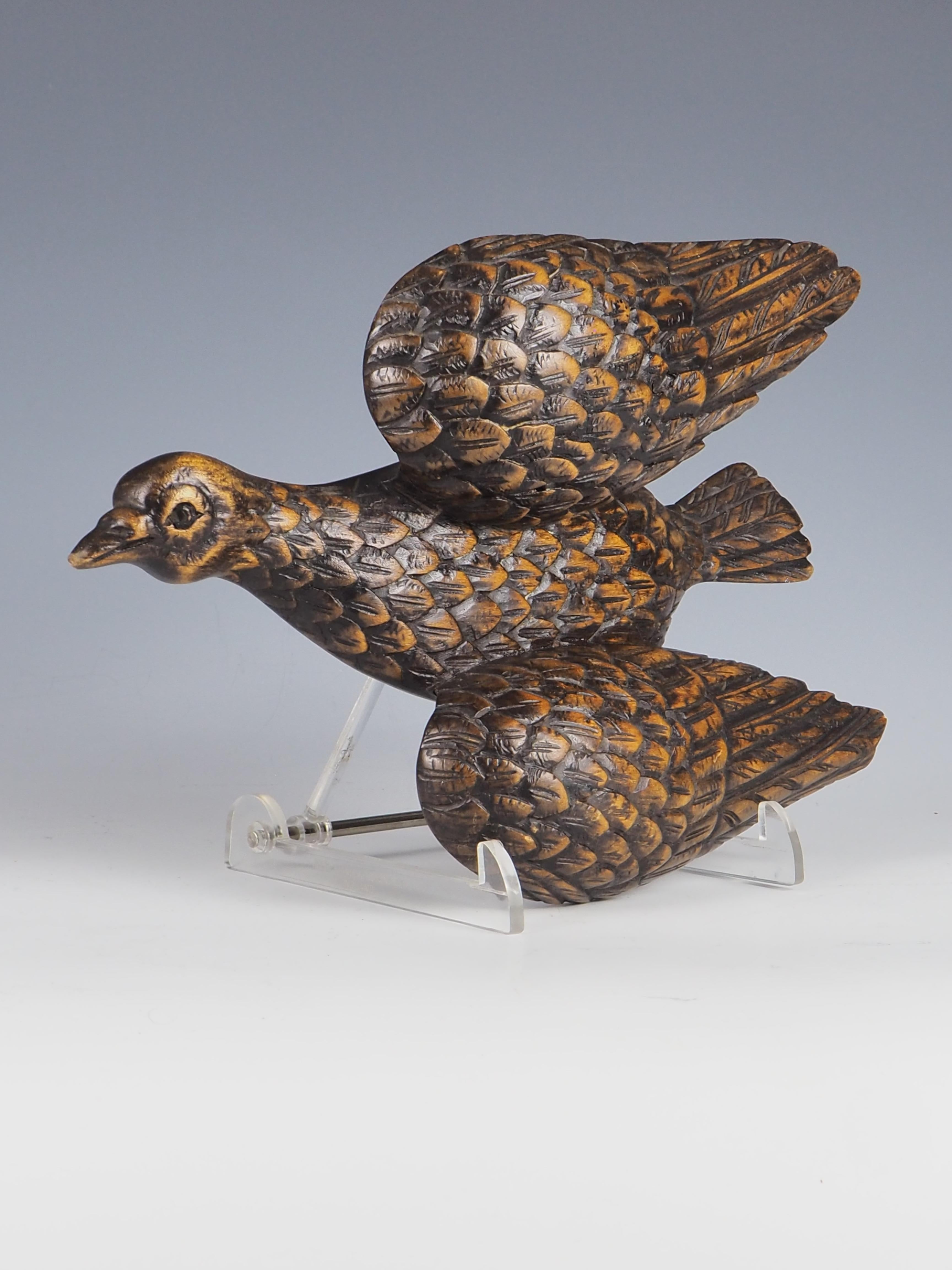 Antique Decorative Carved Bird For Sale 2