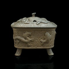 Antique Decorative Censer, Chinese, Bronze, Incense Burner, Victorian, C.1850