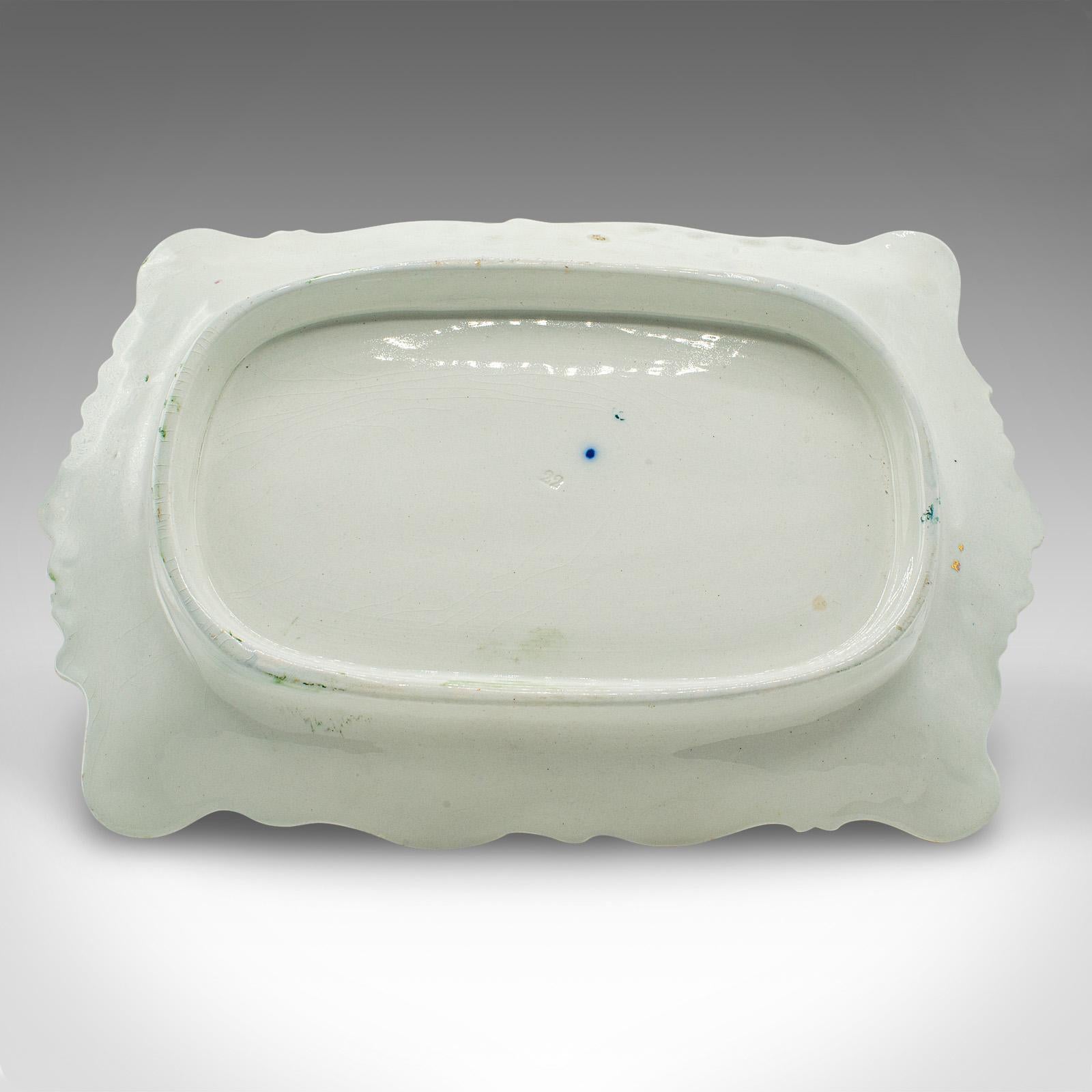 Antique Decorative Cheese Keeper, English, Kitchen, Butter Dish, Victorian, 1890 For Sale 5