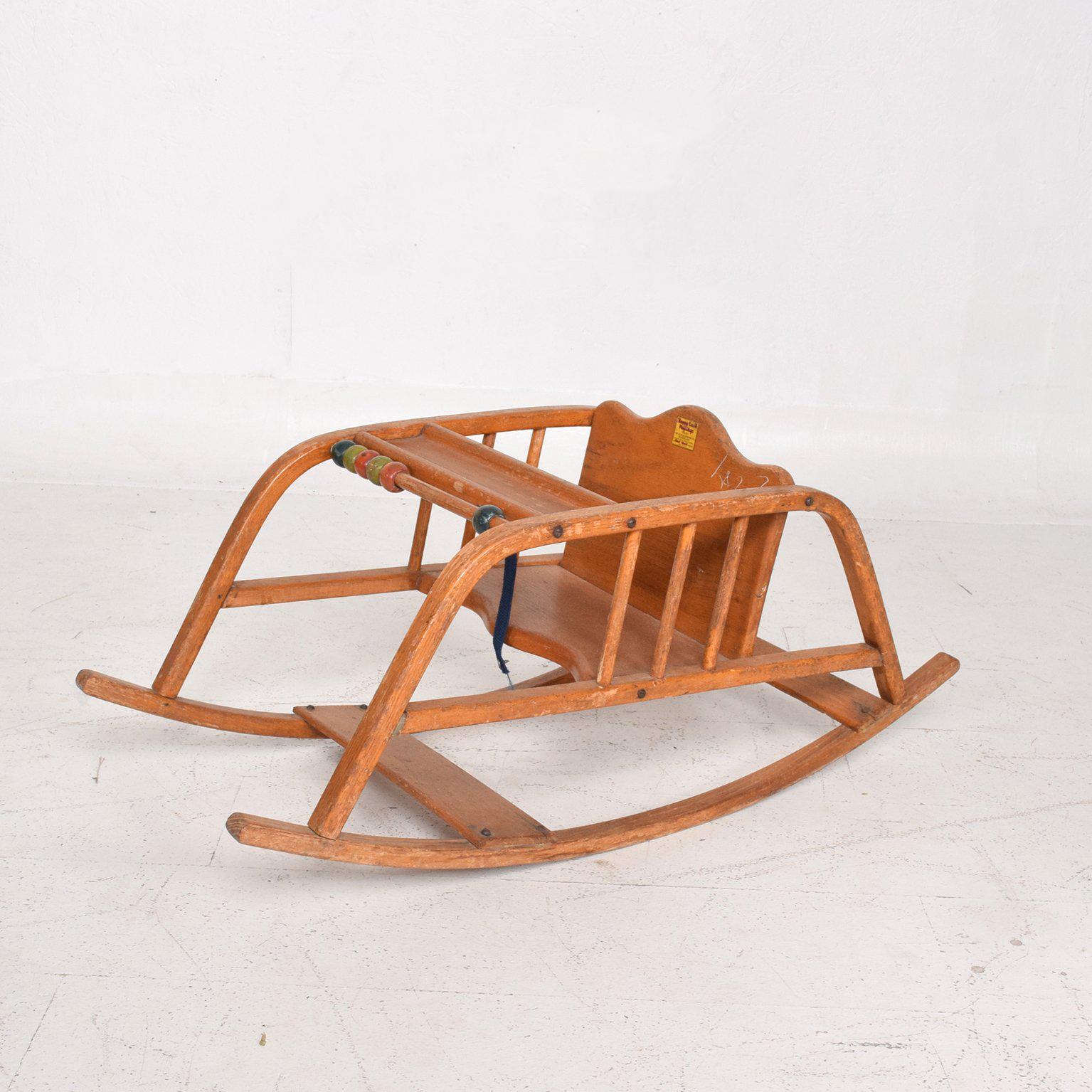 American Antique Decorative Child Rocker