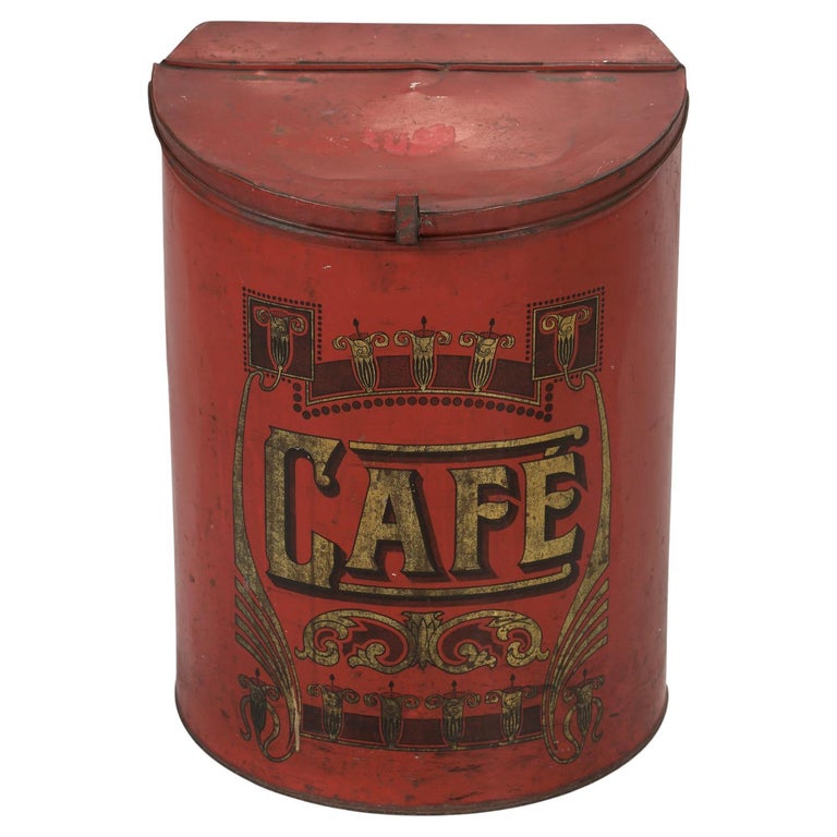 Antique Decorative Coffee Bean Dispenser Great of the Kitchen in