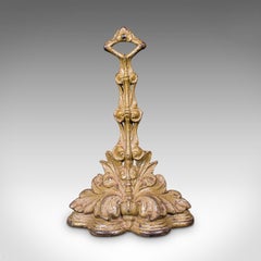 Antique Decorative Doorstop, French, Art Nouveau, Door Keeper, Victorian, C.1900