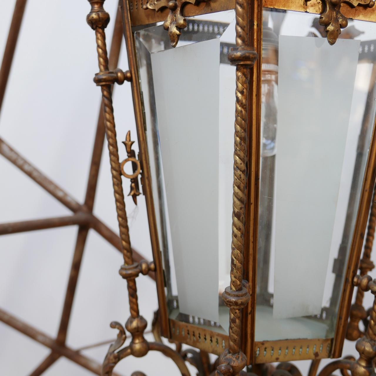 vintage lantern light fixture