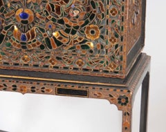 Antique Decorative Indian Cabinet on Stand