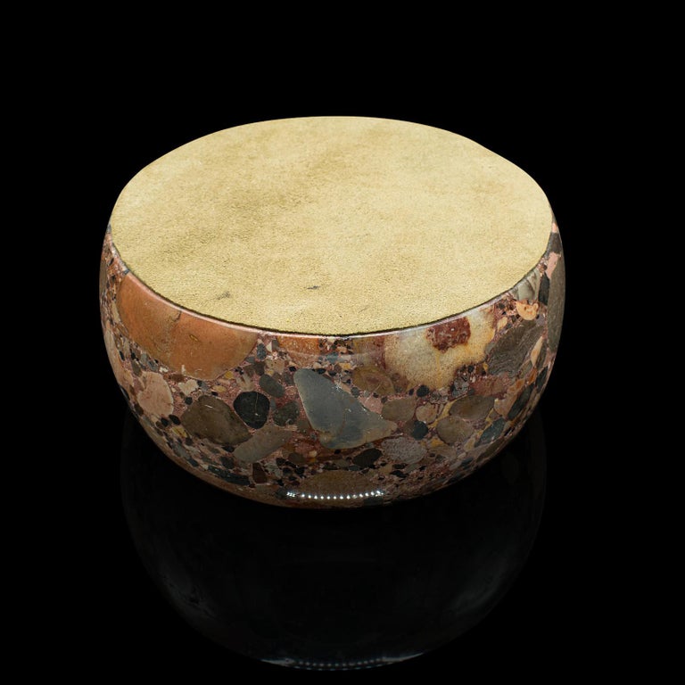 Antique Decorative Potpourri Dish, English, Polished Granite, Bowl