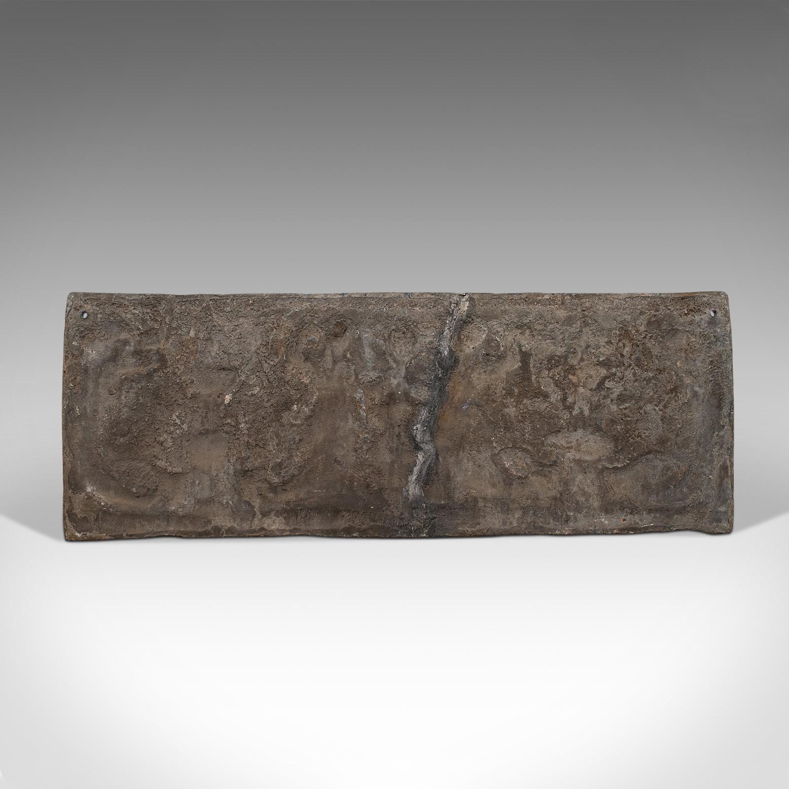 Antique Decorative Relief Panel, Continental, Lead, Frieze, Neoclassical 2