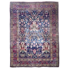 Antiker dekorativer Teppich im Nordosten von Khorassan-Mashad, ca. 1920-30''s
