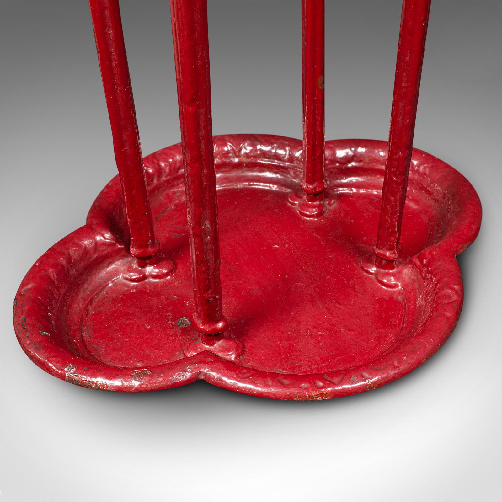 Antique Decorative Stick Stand, English Cast Iron Umbrella Rack, Victorian, 1850 For Sale 2