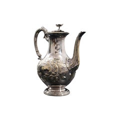 Antique Decorative Tea Urn, English, Silver Plate, Teapot, Edwardian, circa 1910