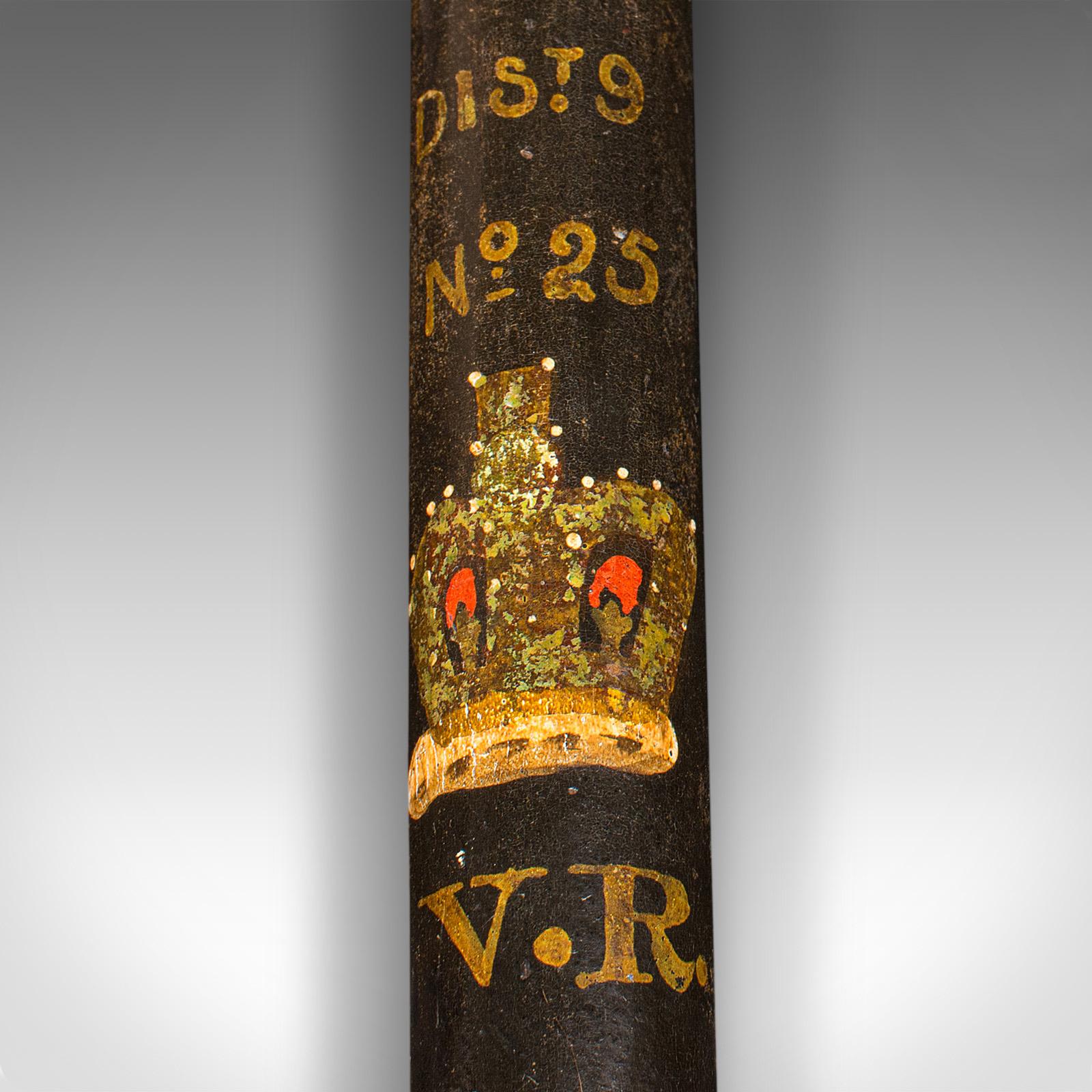 Porra Decorativa Antigua, Escocesa, Haya, Porra de Policía de Edimburgo, Victoriana en venta 2